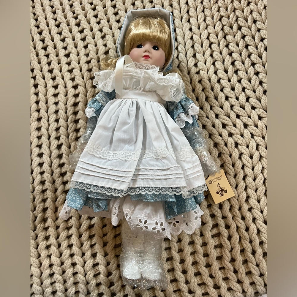 Brand new with tags! Victoria Impex Corporation Musical Porcelain Doll